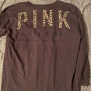 PINK Leopard print long sleeve